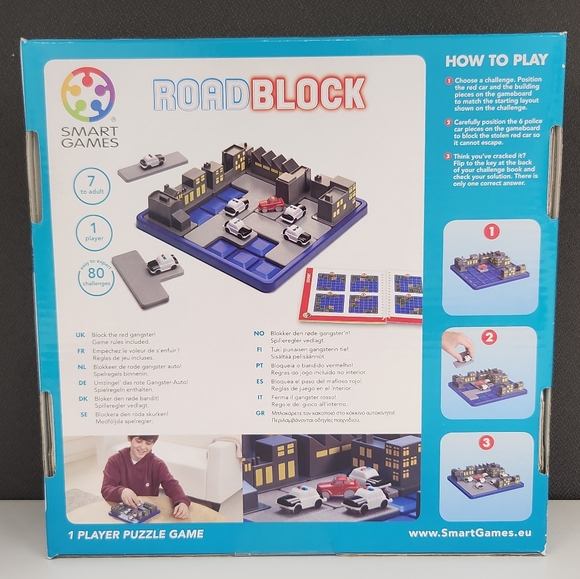 Smart Games RoadBlock Puzzler - Picture 2 of 2